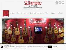 Tablet Screenshot of alhambrausa.com